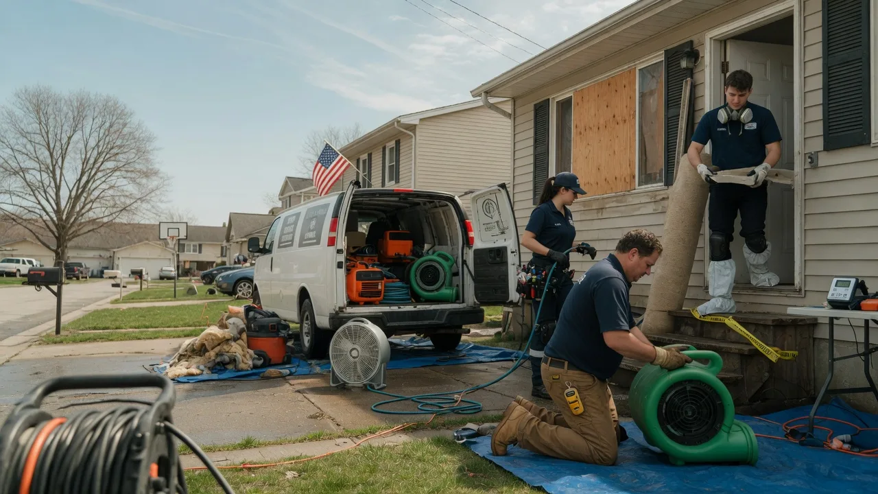 Water Damage Restoration in Saint Francis, MN near me